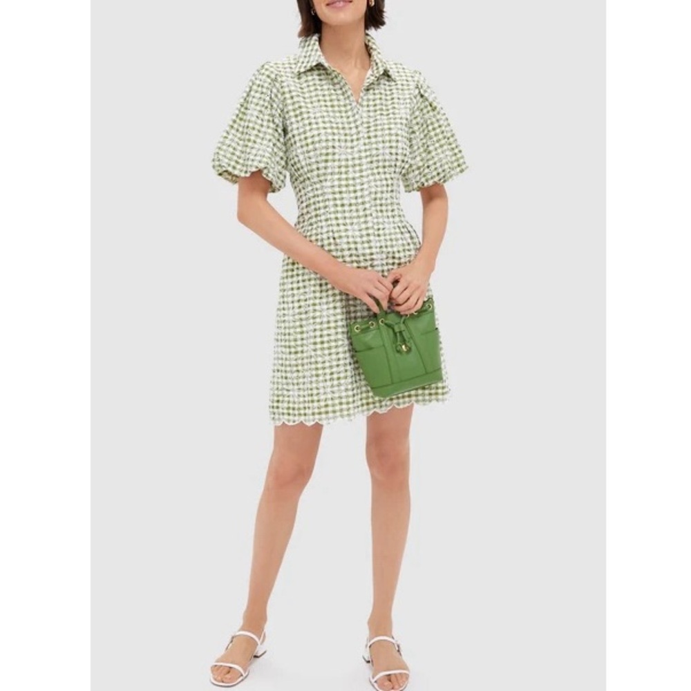 Tuckernuck Green and White Checkered Dress - Picture 2 of 11